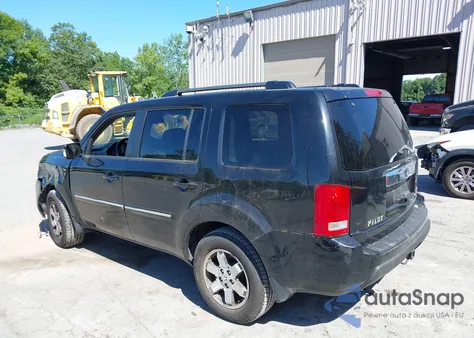 2011 Honda Pilot Touring from USA, damaged, VIN 5FNYF4H92BB053864